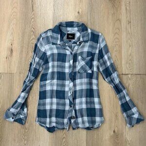Rails Plaid Button Down